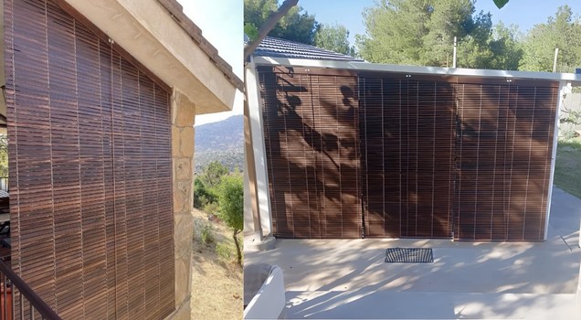 persianas triangulares